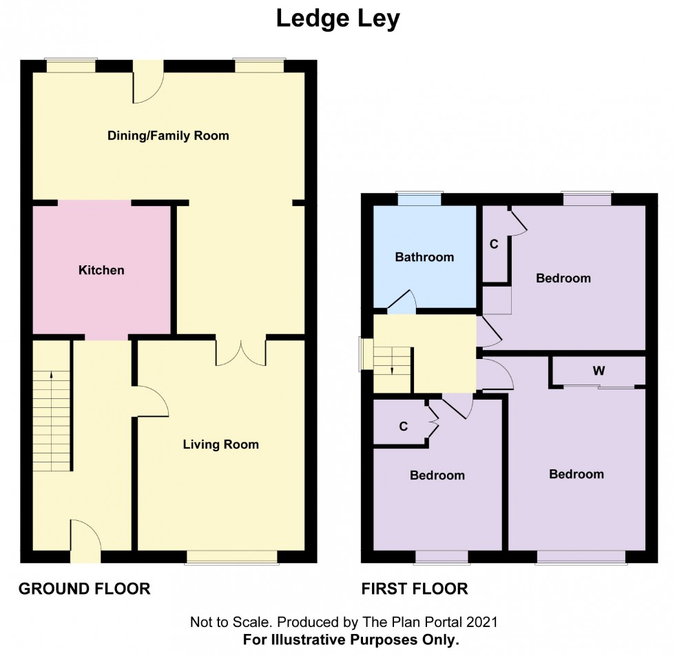 Floorplan for Ledge Ley, Cheadle Hulme, Cheshire