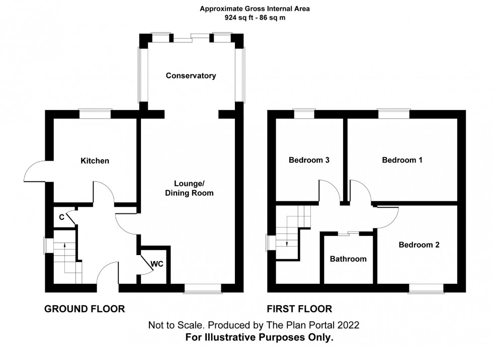 Floorplan for Vernon Close, Cheadle Hulme, Cheshire