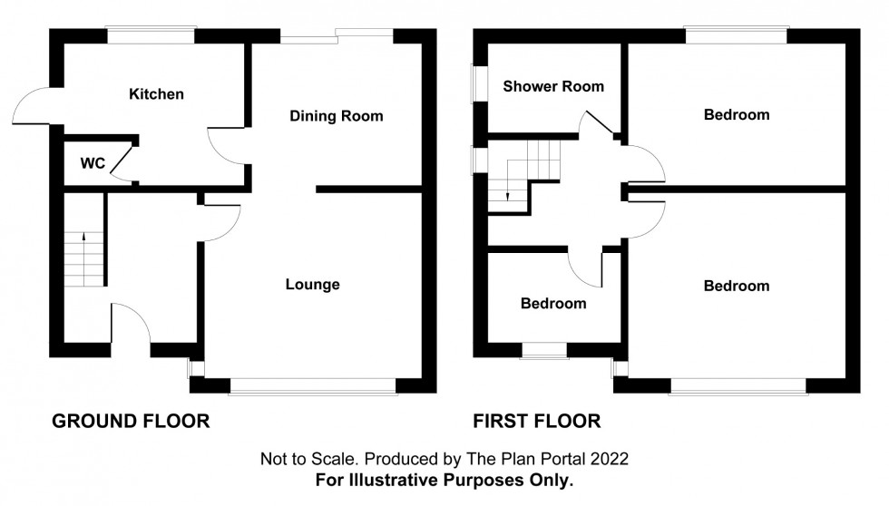 Floorplan for Haslemere Drive, Cheadle Hulme, Cheshire