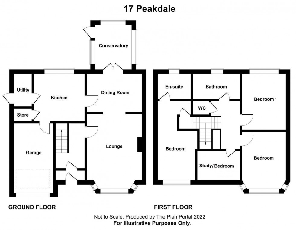 Floorplan for Peakdale Avenue, Heald Green