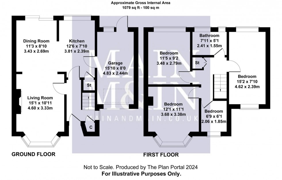 Floorplan for St. Anns Road South, Heald Green