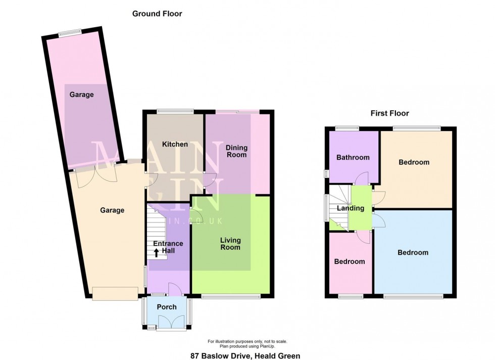 Floorplan for Baslow Drive, Heald Green