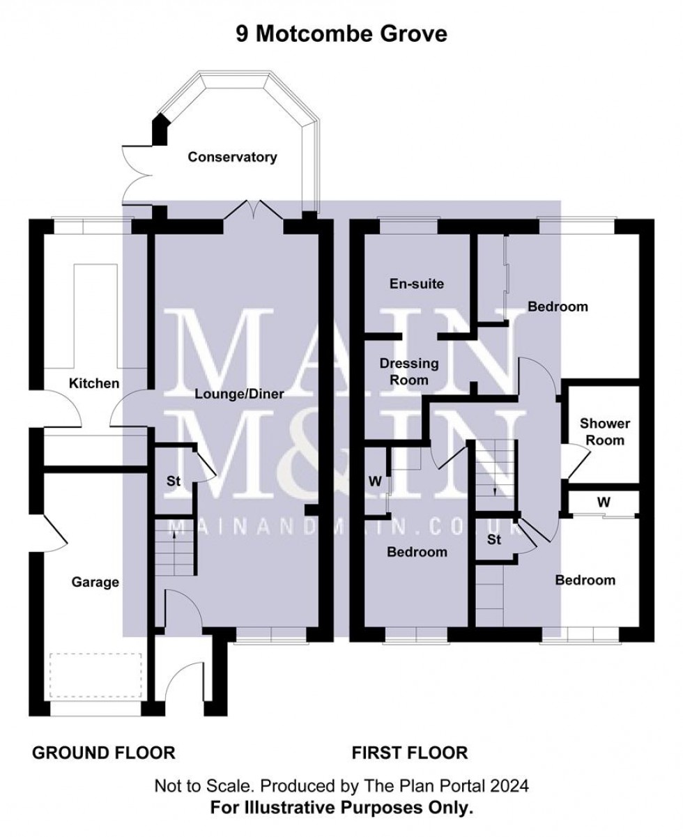 Floorplan for Motcombe Grove, Heald Green