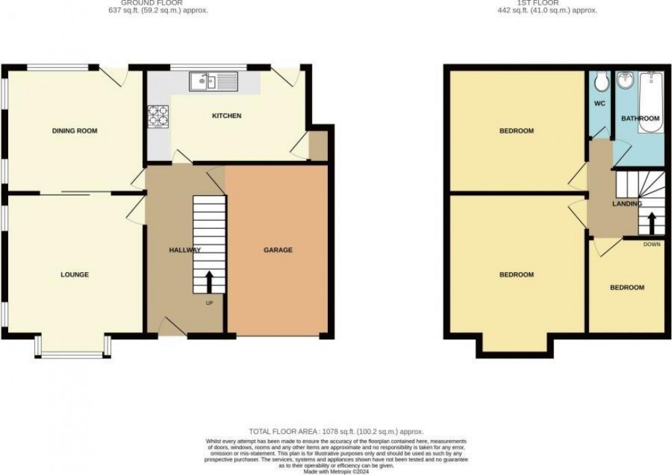 Floorplan for Peel Hall Road, Manchester