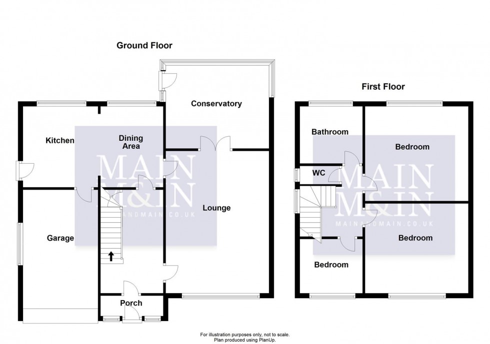 Floorplan for Bruntwood Avenue, Heald Green