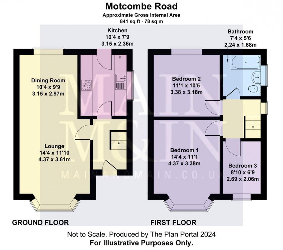 Floorplan for Motcombe Road, Heald Green