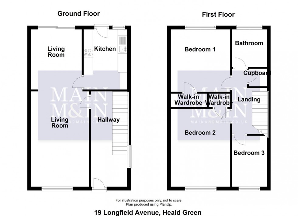 Floorplan for Longfield Avenue, Heald Green