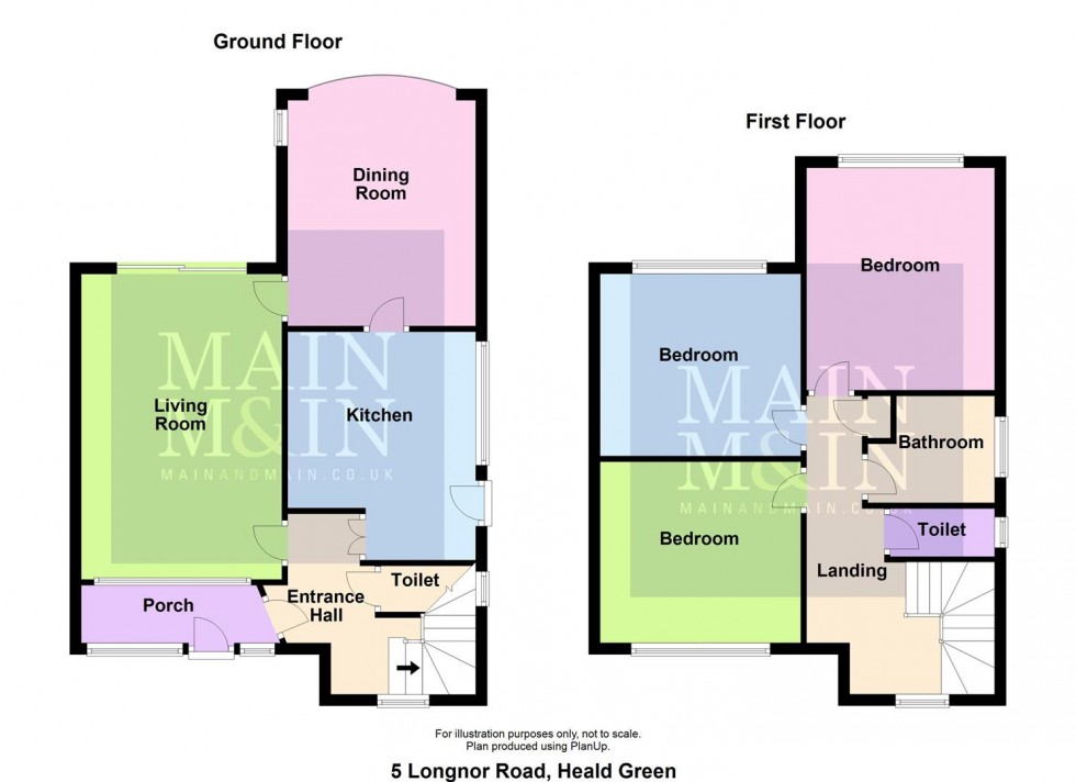 Floorplan for Longnor Road, Heald Green