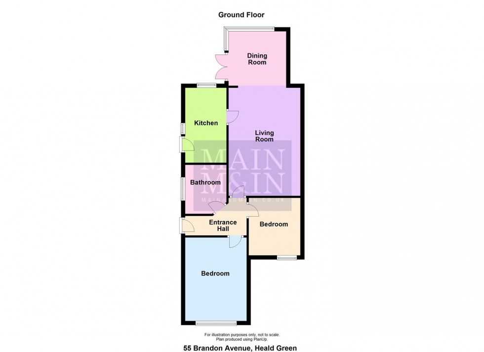 Floorplan for Brandon Avenue, Heald Green