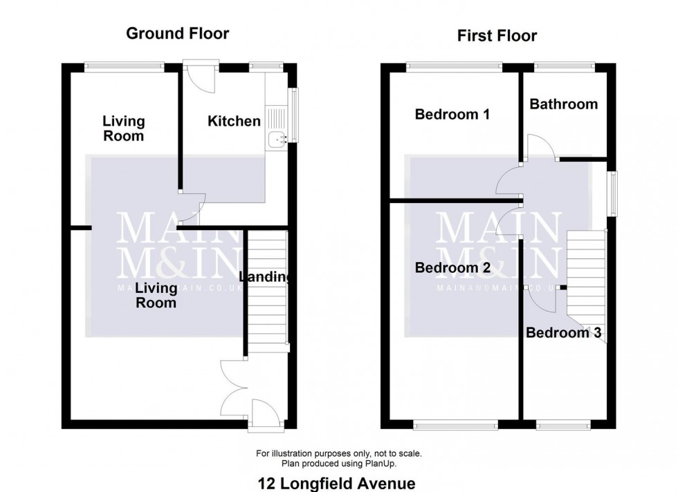 Floorplan for Longfield Avenue, Heald Green