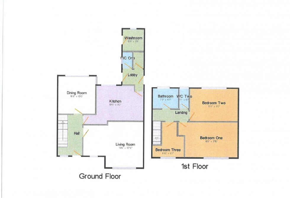 Floorplan for Hilary Road, Manchester