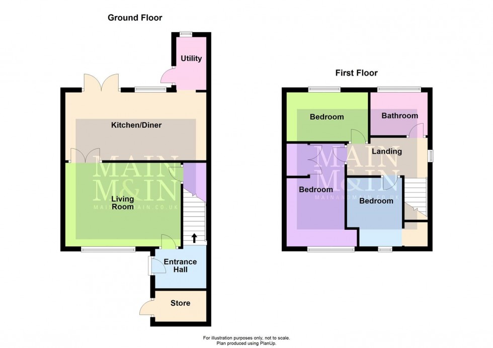 Floorplan for Avon Road, Heald Green