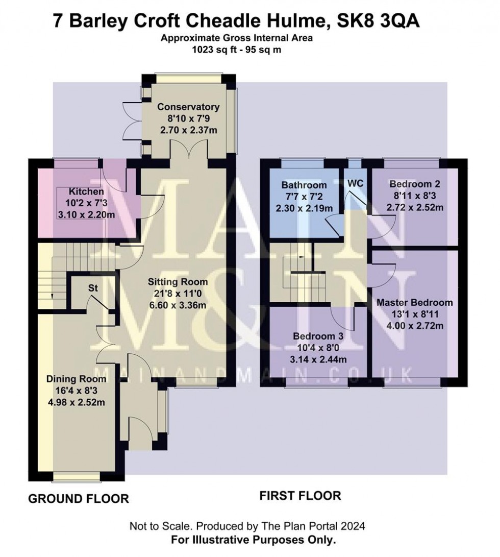 Floorplan for Barley Croft, Cheadle Hulme, Cheadle