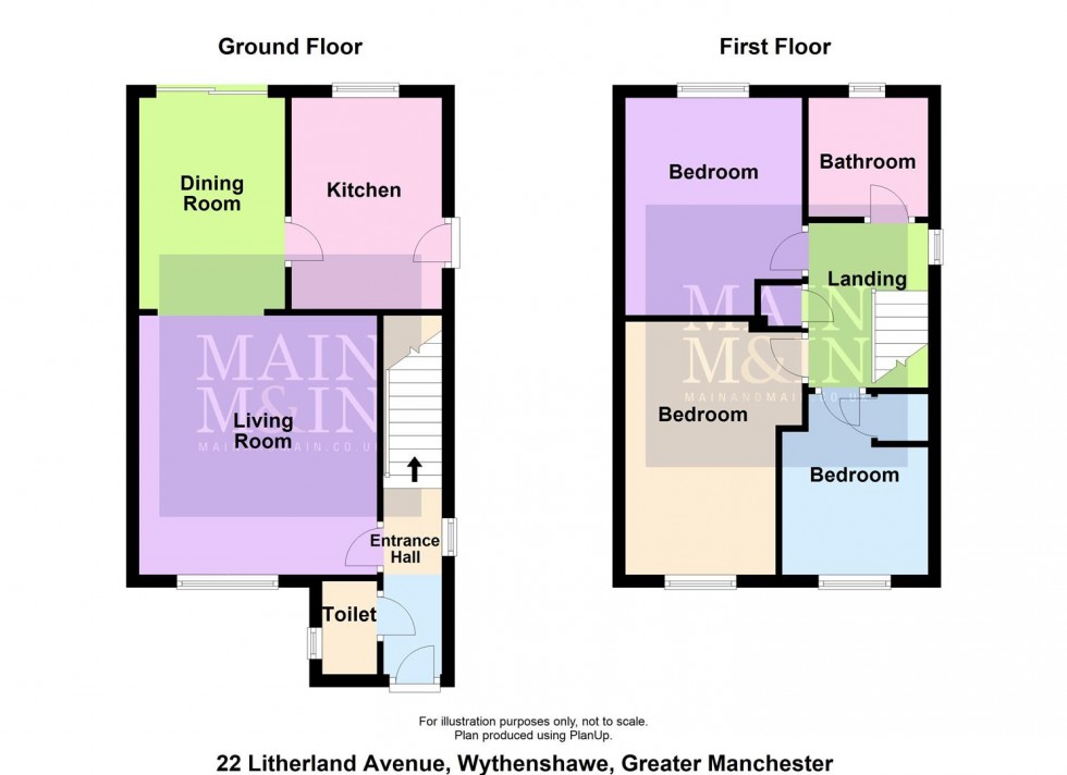 Floorplan for Litherland Avenue, Ashway Park