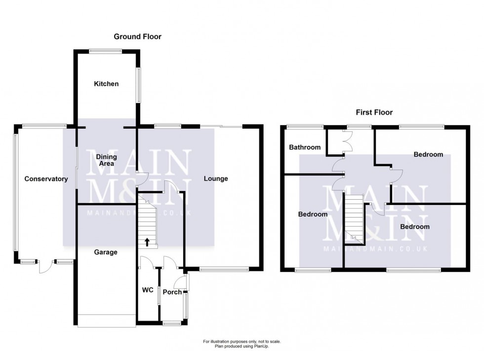 Floorplan for The Tarns, Gatley