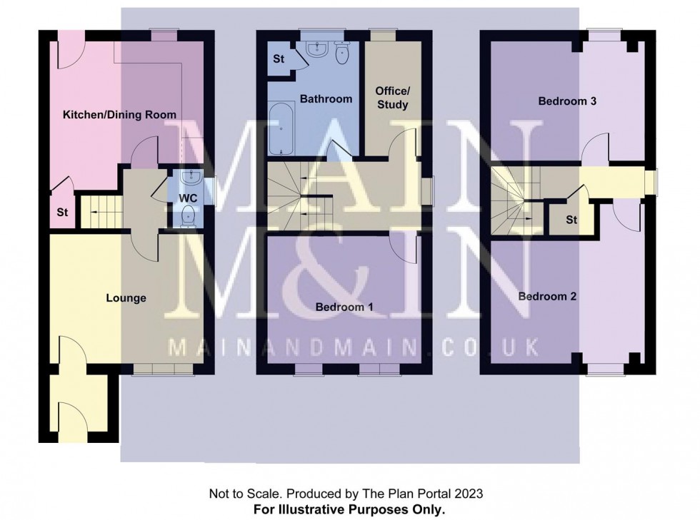 Floorplan for Elderburn Road, Wythenshawe