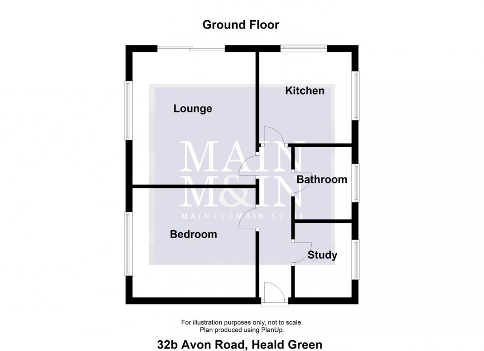 Floorplan for Avon Road, Heald Green