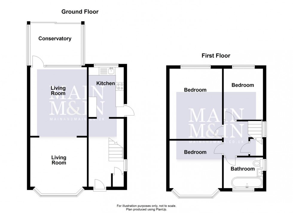 Floorplan for Paulden Avenue, Baguley