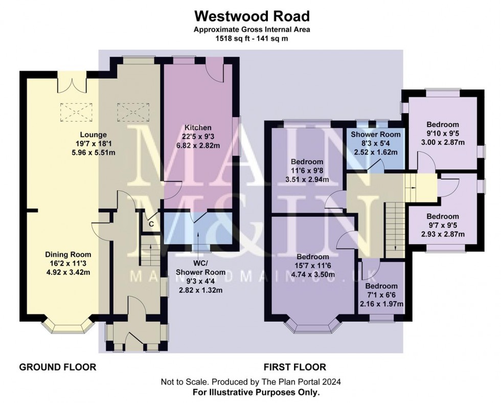 Floorplan for Westwood Road, Heald Green