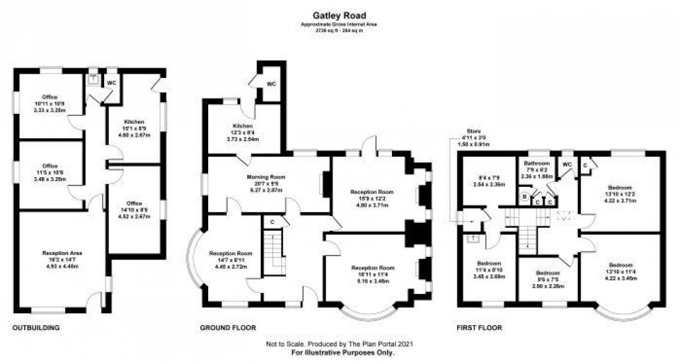 Floorplan for Gatley Road, Gatley