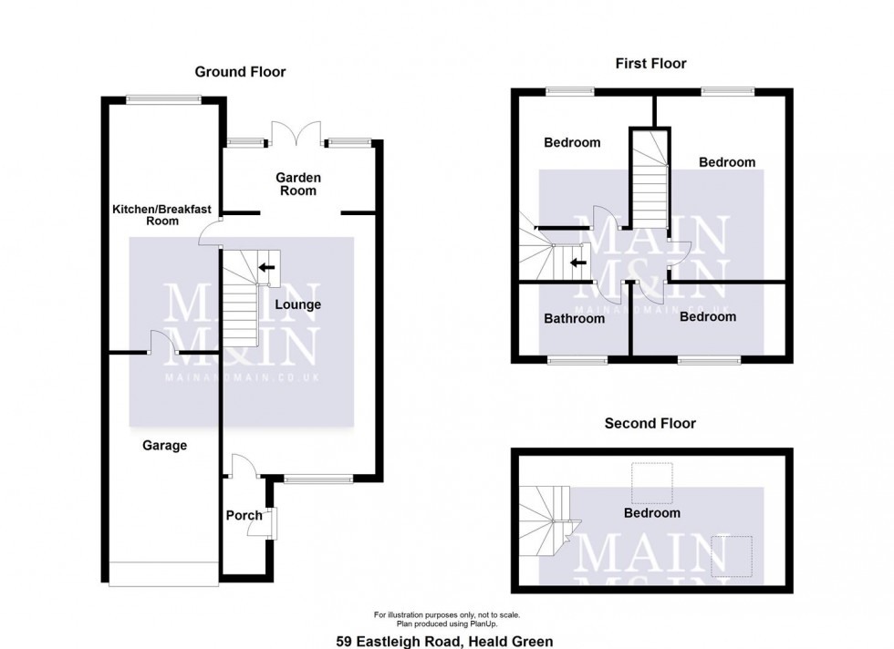 Floorplan for Eastleigh Road, Heald Green