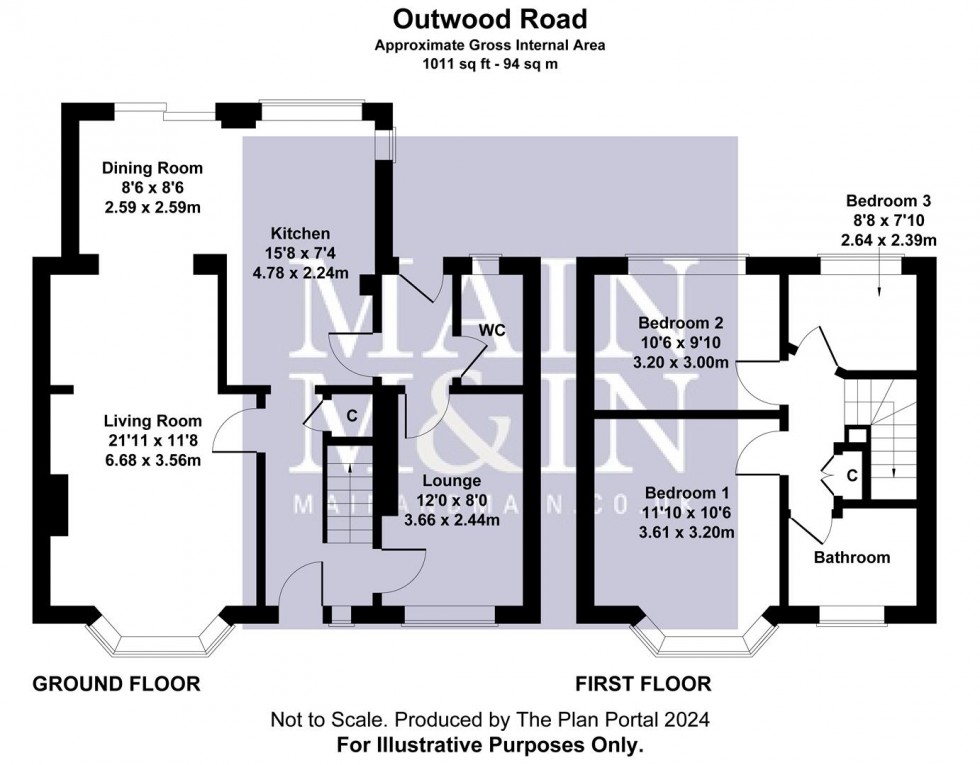 Floorplan for Outwood Road, Heald Green