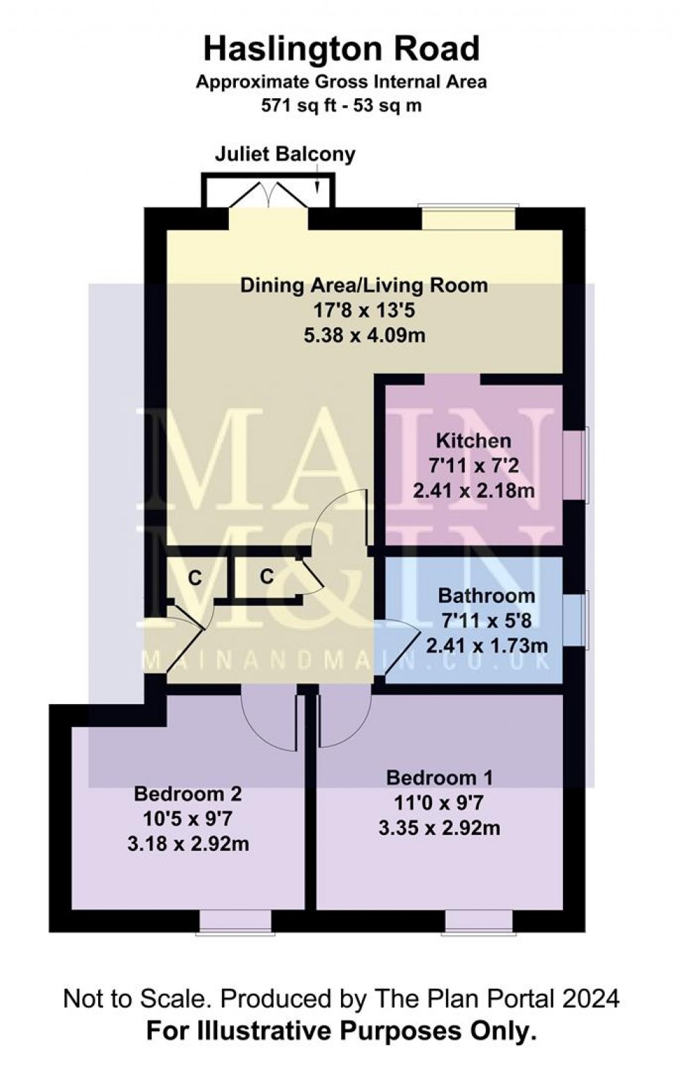 Floorplan for Haslington Road, Ashway Park