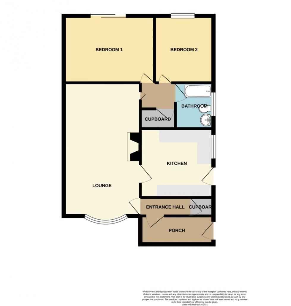 Floorplan for Keswick Avenue, Gatley