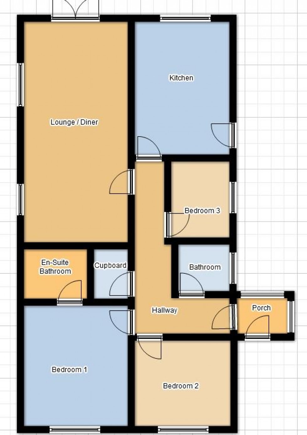 Floorplan for Heald Grove, Heald Green