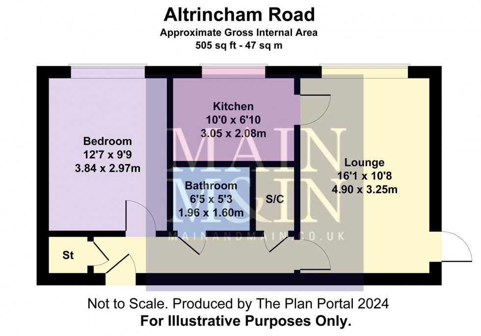 Floorplan for Altrincham Road, Baguley