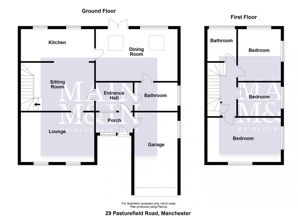 Floorplan for Pasturefield Road, Peel Hall