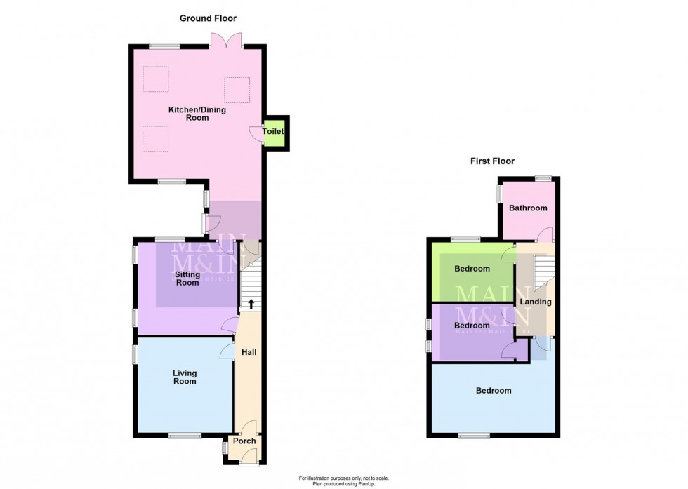 Floorplan for Finney Lane, Heald Green