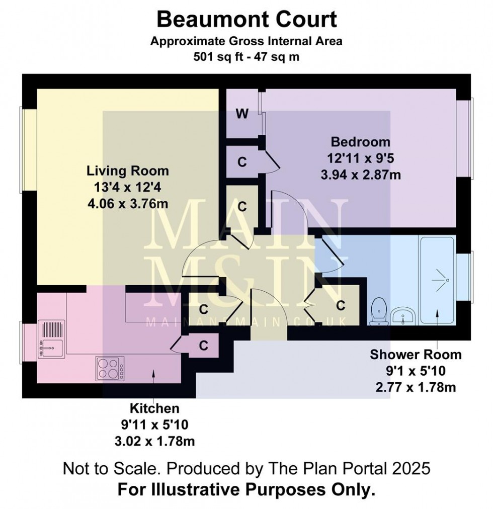 Floorplan for Beaumont Court, Handforth, Wilmslow