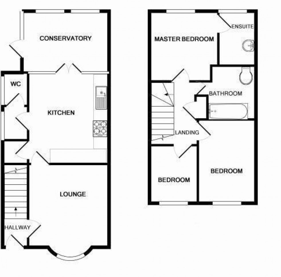 Floorplan for Coppice Court, Heald Green,