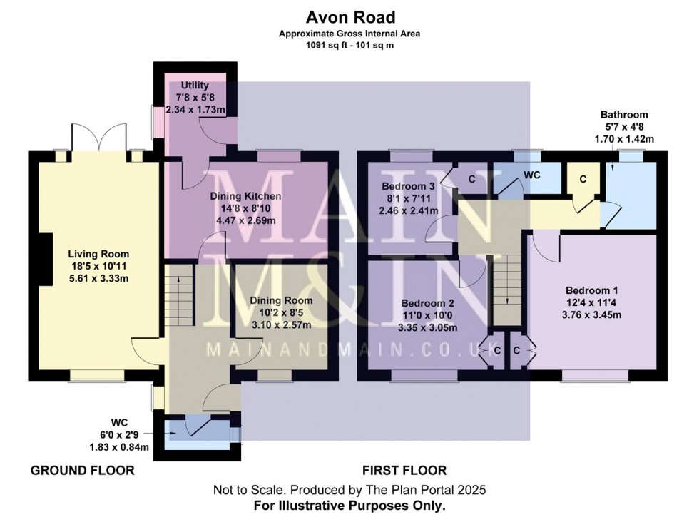 Floorplan for Avon Road, Heald Green