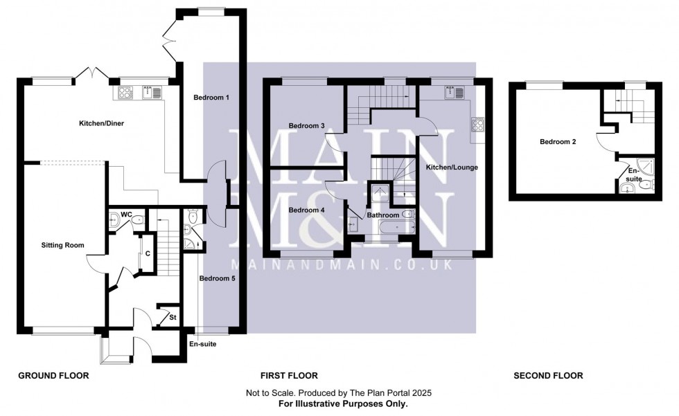 Floorplan for Bradwell Drive, Heald Green