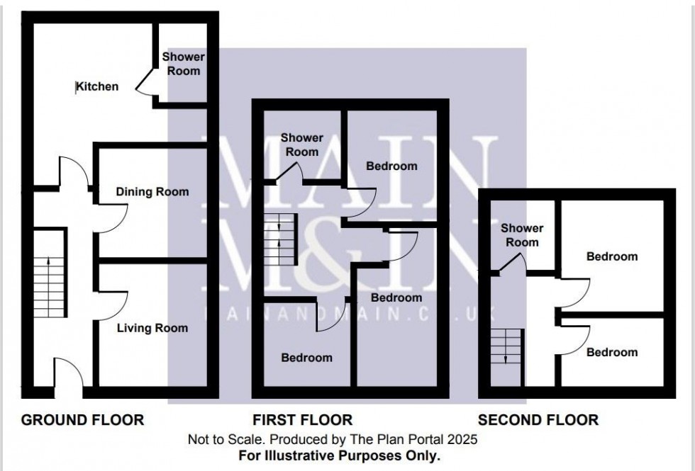 Floorplan for Portville Road,Levenshulme