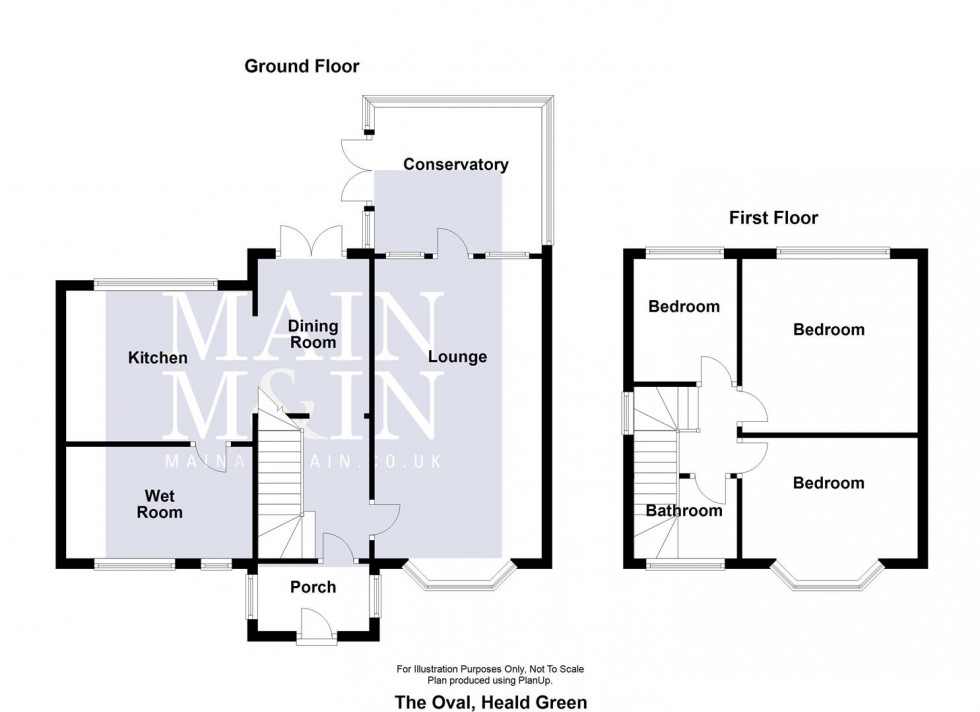 Floorplan for The Oval, Heald Green