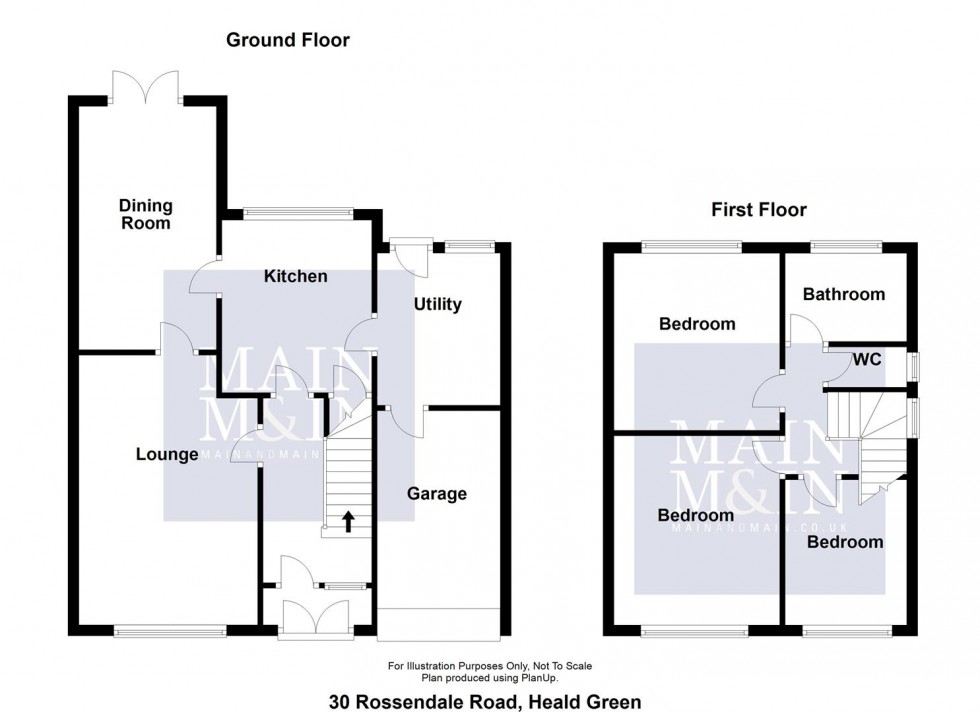 Floorplan for Rossendale Road, Heald Green