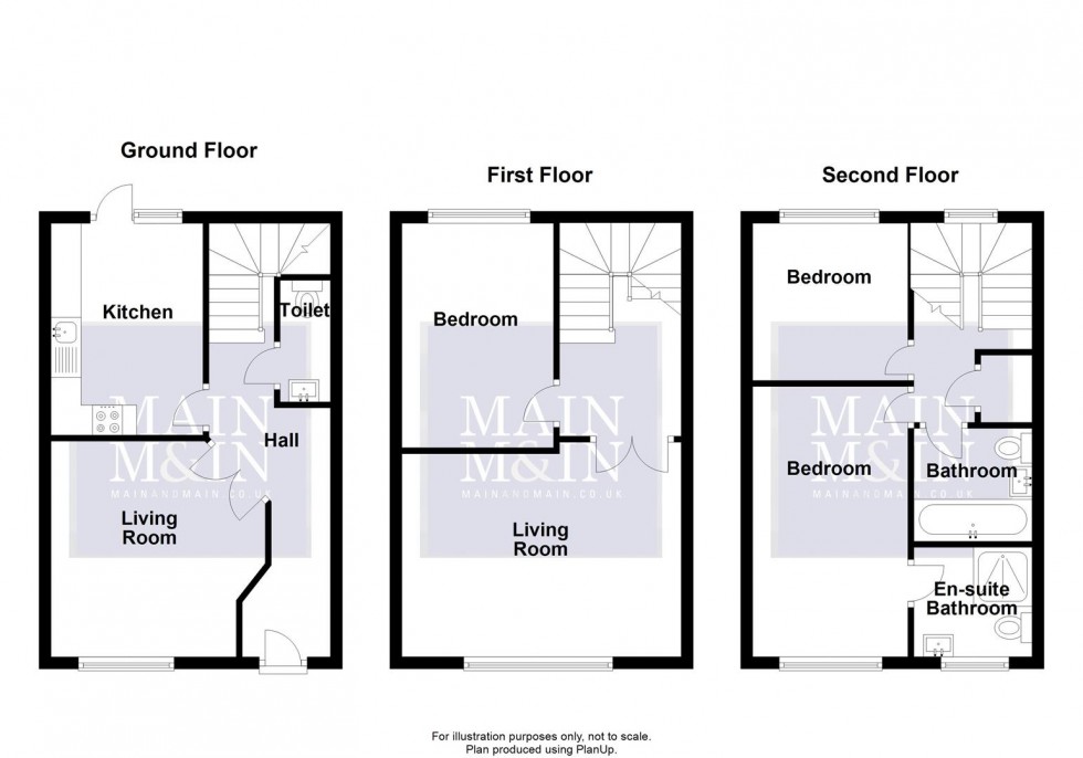 Floorplan for Northcote Avenue, Wythenshawe