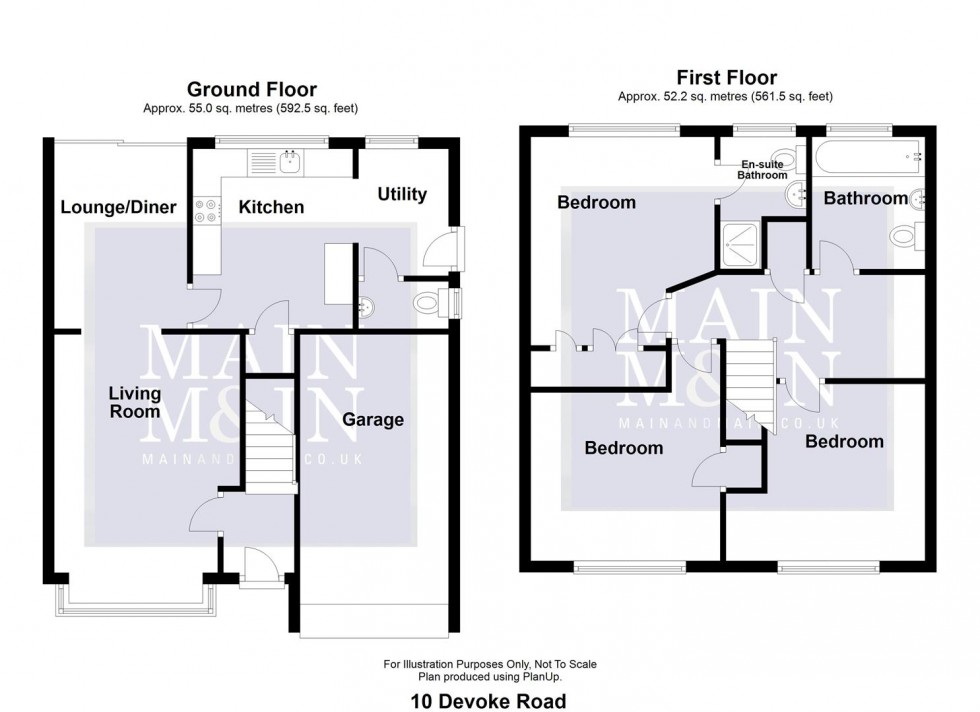 Floorplan for Devoke Road, Wythenshawe